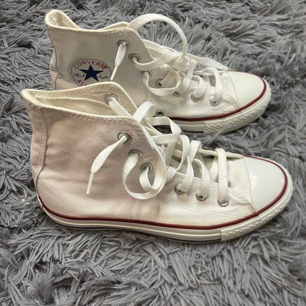 White high top converse
